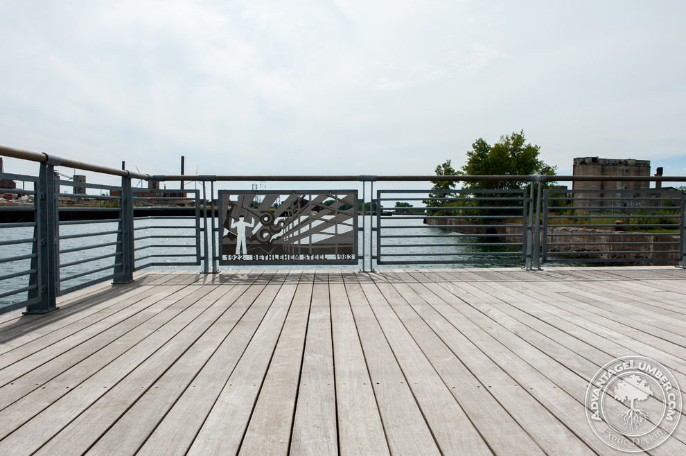 Buffalo, NY - Ship Canal Gray Ipe - Industrial - Deck ...