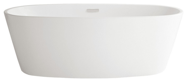 American Standard Coastal Serin Freestanding Tub White