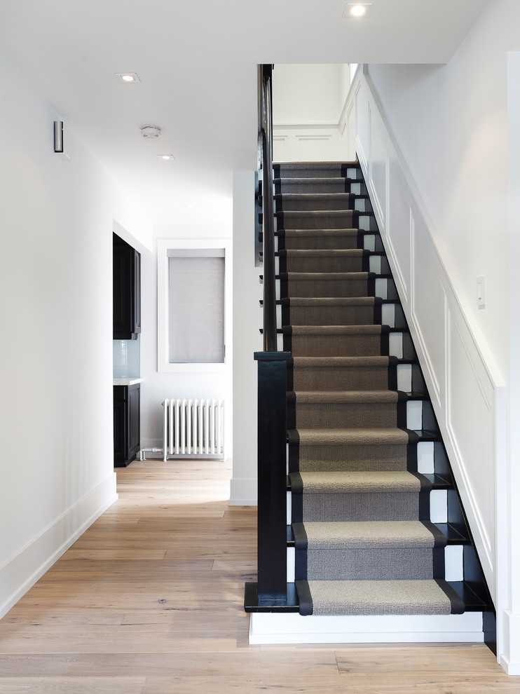 Design ideas for a contemporary staircase in Vancouver.