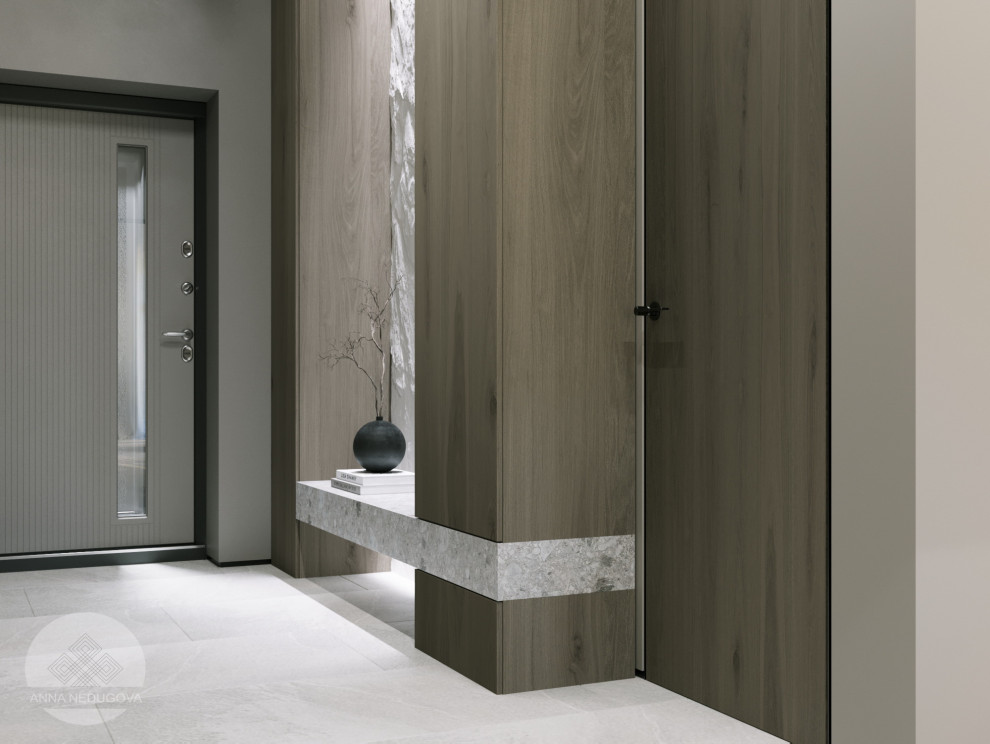 Дизайн проект загородного дома, д. Жаворонки, Московская область.