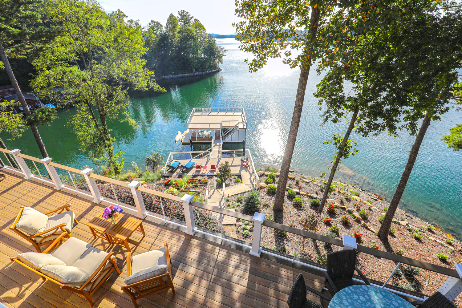 New Deck on Lake James