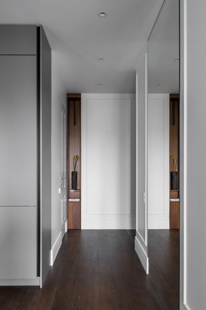 Ремонт двухкомнатной квартиры 50 м² для девушки в стиле неоклассика