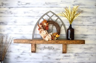 Buy Rustic Wood Fireplace Mantel Shelf Distressed Farmhouse