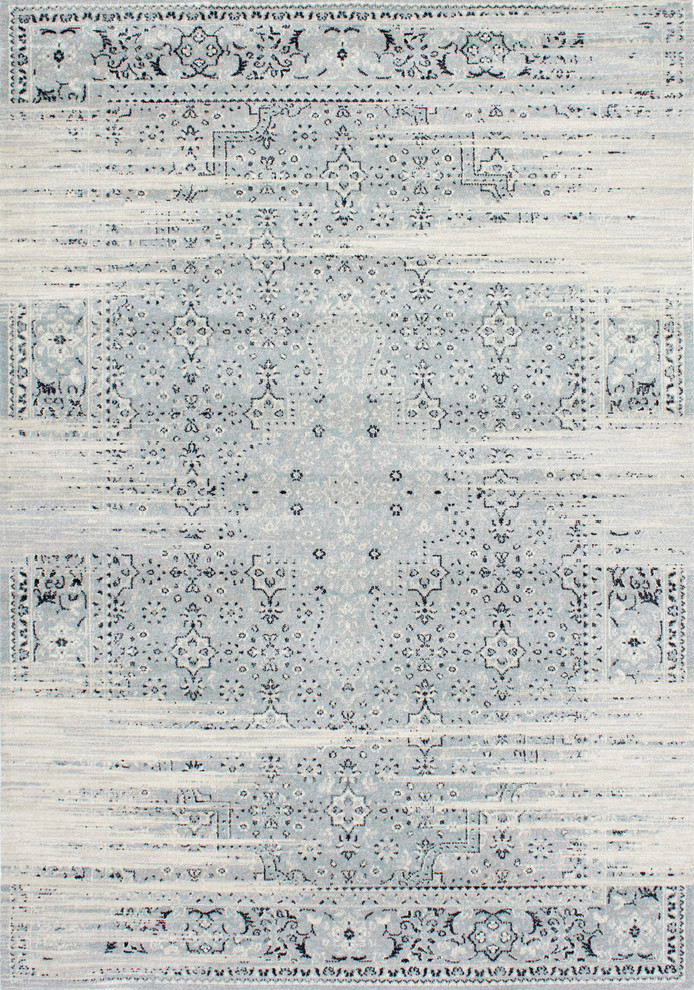 Traditional Vintage Abstract Rug, 7'10"x11'