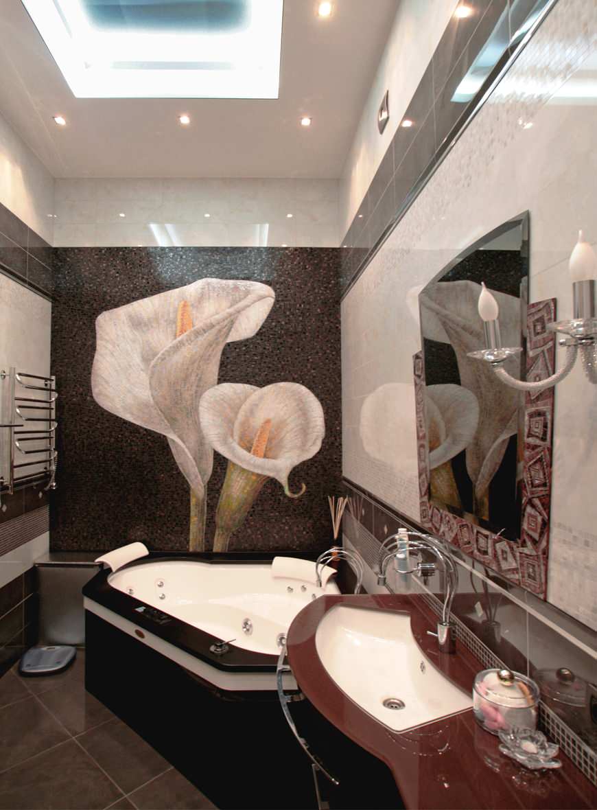 Мозаичное панно Каллы