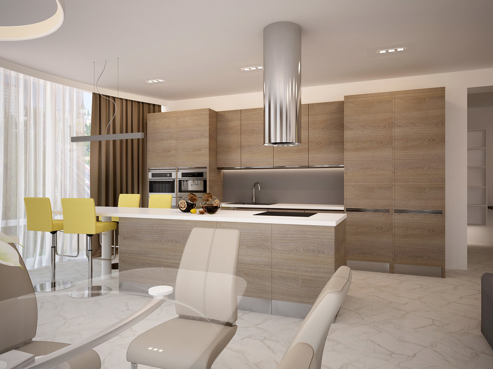 С видом на город