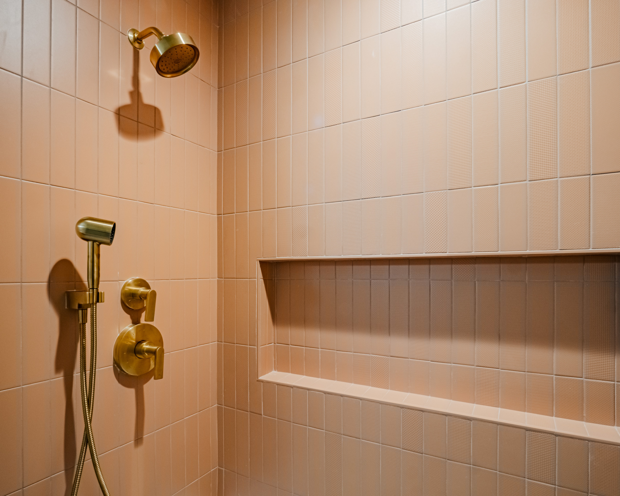Colorful Modern Bathroom Refresh
