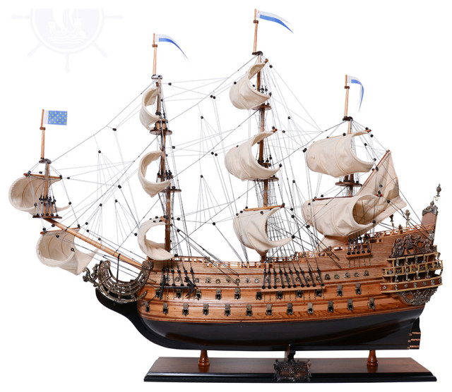 Solei Royal Museum-quality Fully Assembled Wooden Model Ship - Beach ...