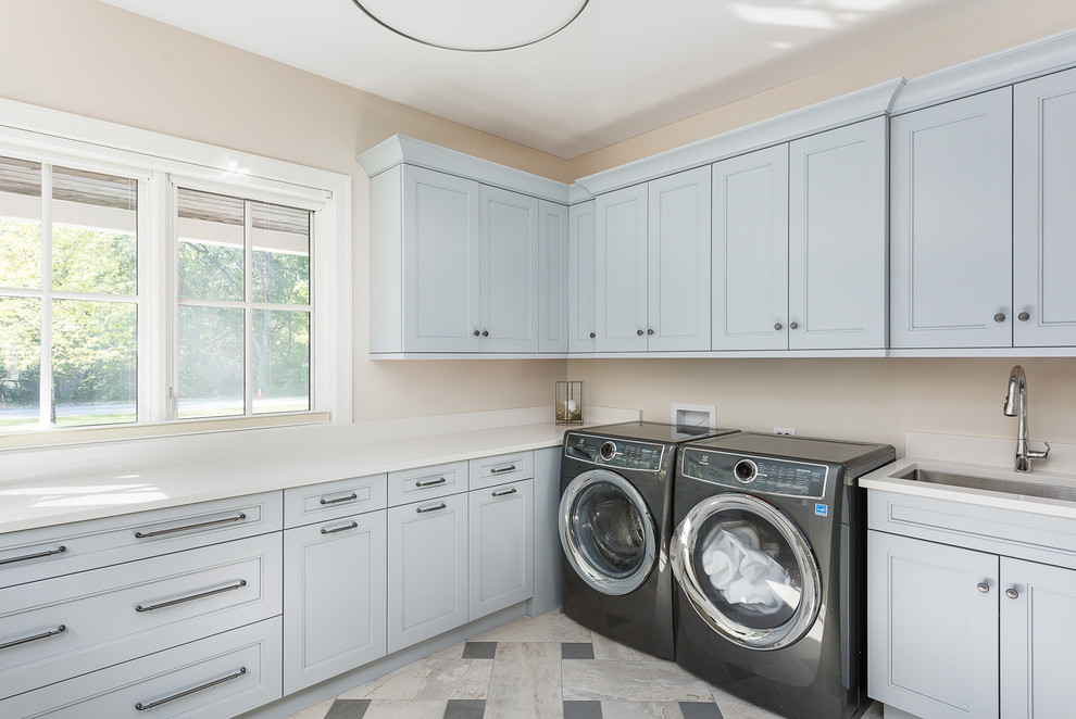 Beautiful Modern Craftsman Home - Craftsman - Laundry Room - Chicago ...