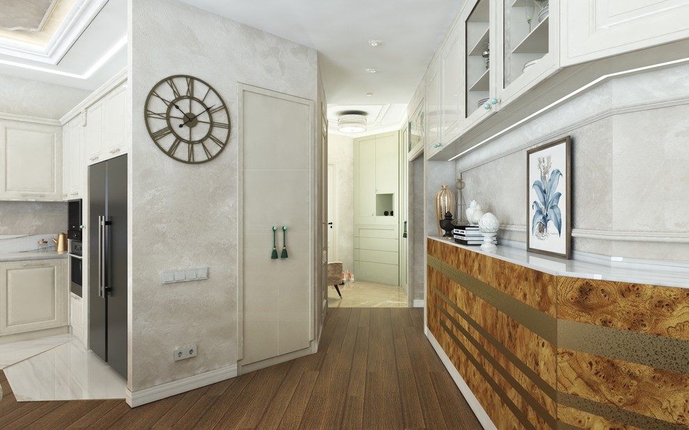 Общее пространство (вид на вход в квартиру)