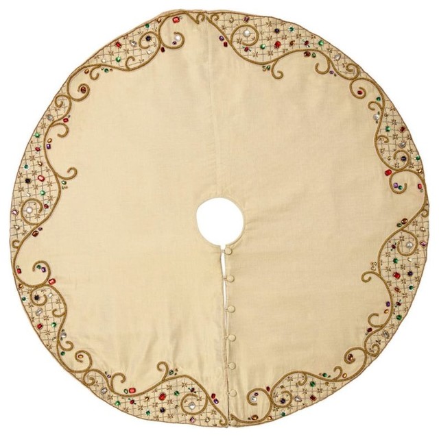 Kim Seybert Christmas Tree Skirt 