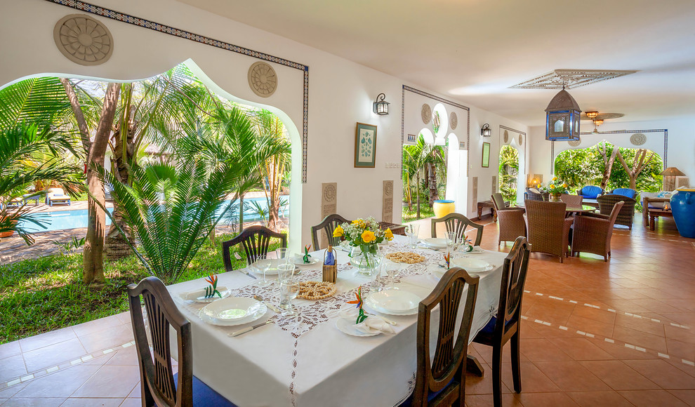 Idee per un portico tropicale