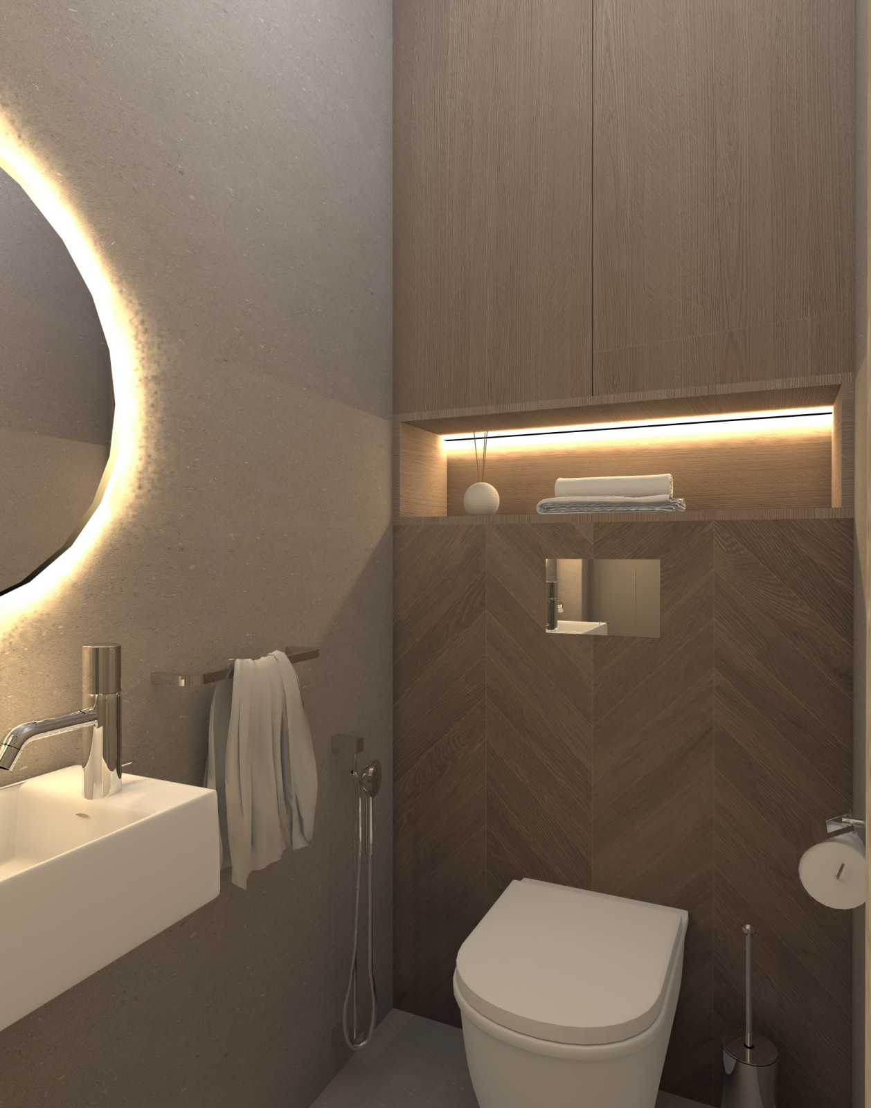 Проект двухкомнатной квартиры в г. Зеленоградске