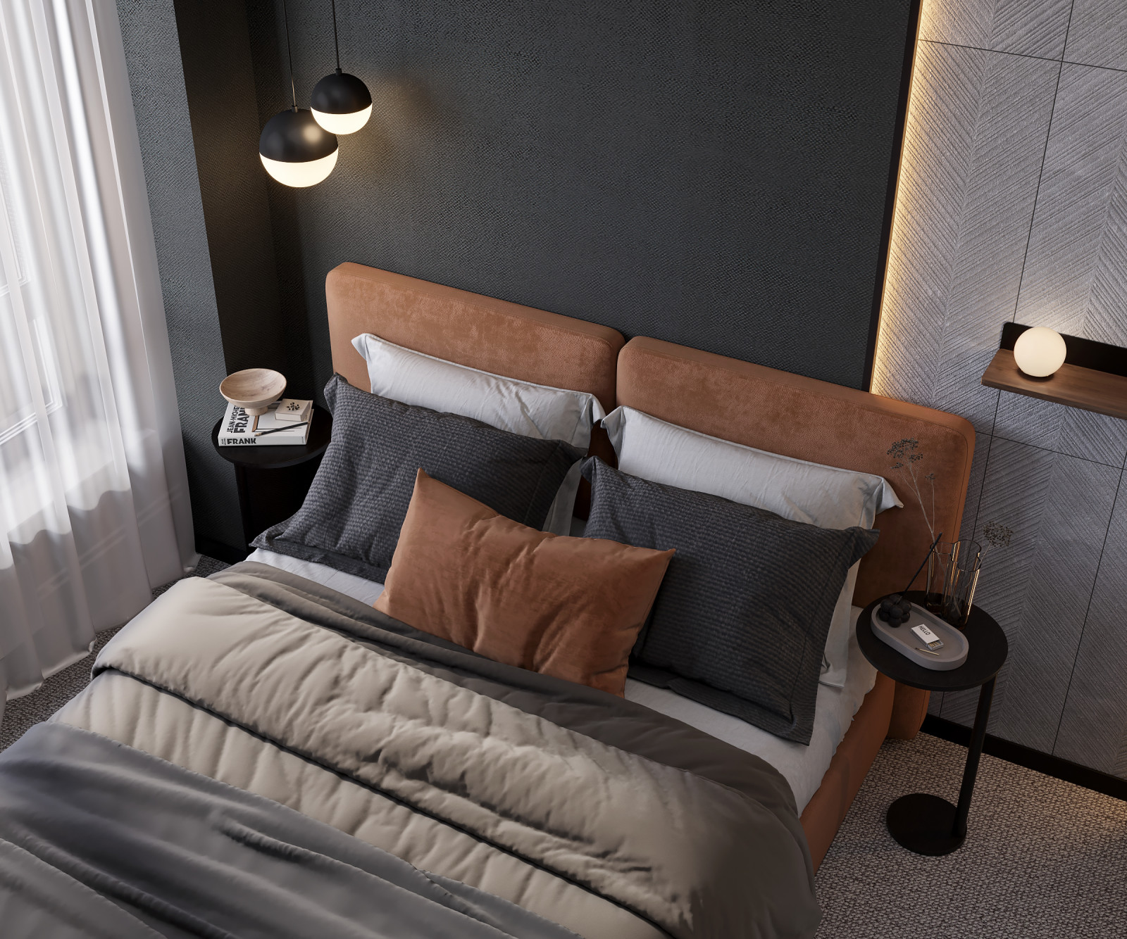 Уютный черный