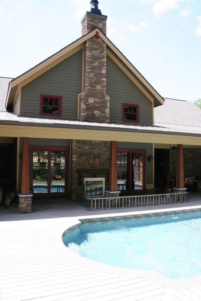 Patio - rustic patio idea