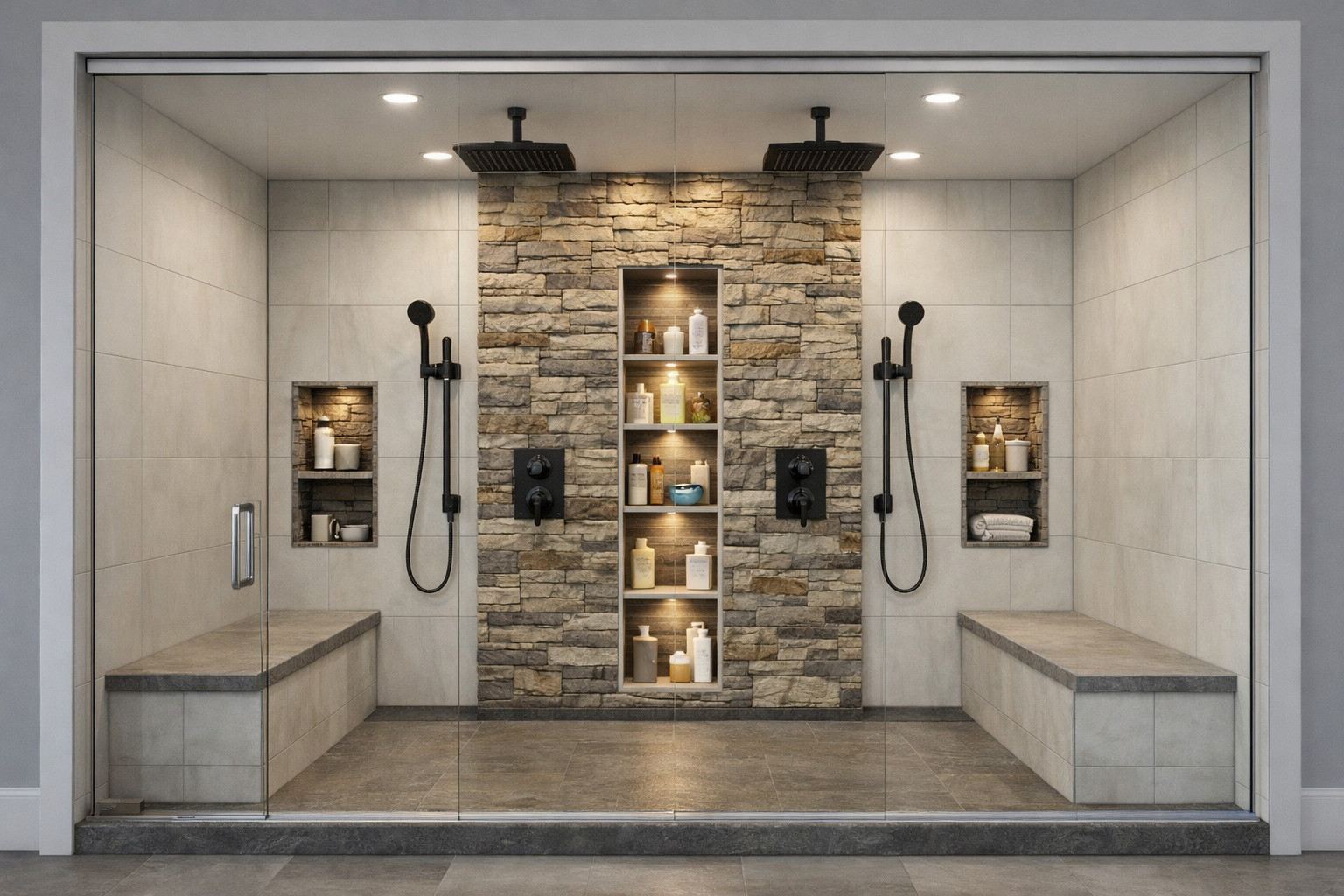 Inspiration for a timeless bathroom remodel in Other