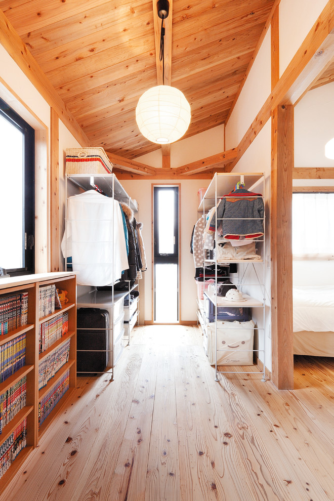 Design ideas for an asian storage and wardrobe in Other.