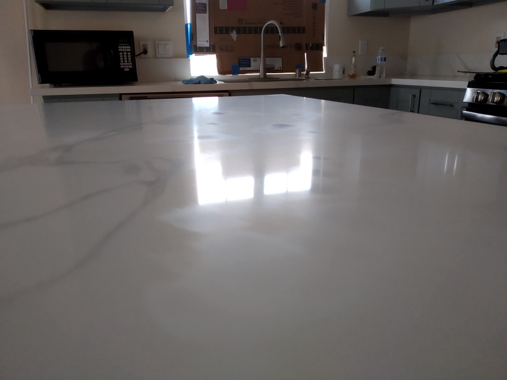 TOUGH issues with quartz countertop