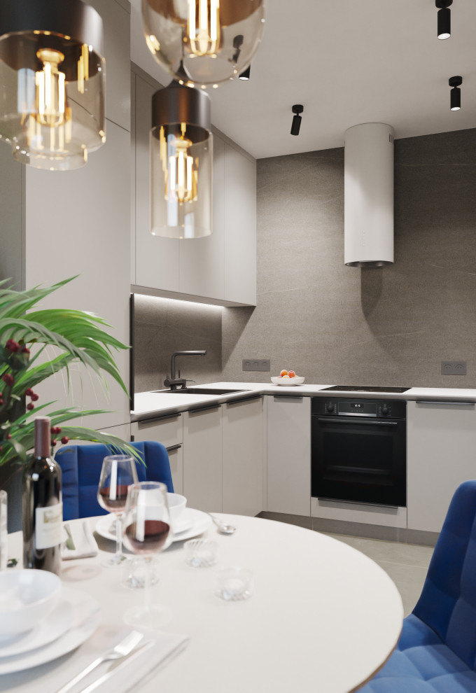 Визуализация интерьера. Квартира в жилом комплексе "Легенда Героев”