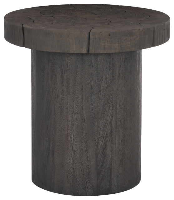 Bernhardt Interiors Calavaras Side Table Rustic Side Tables And End