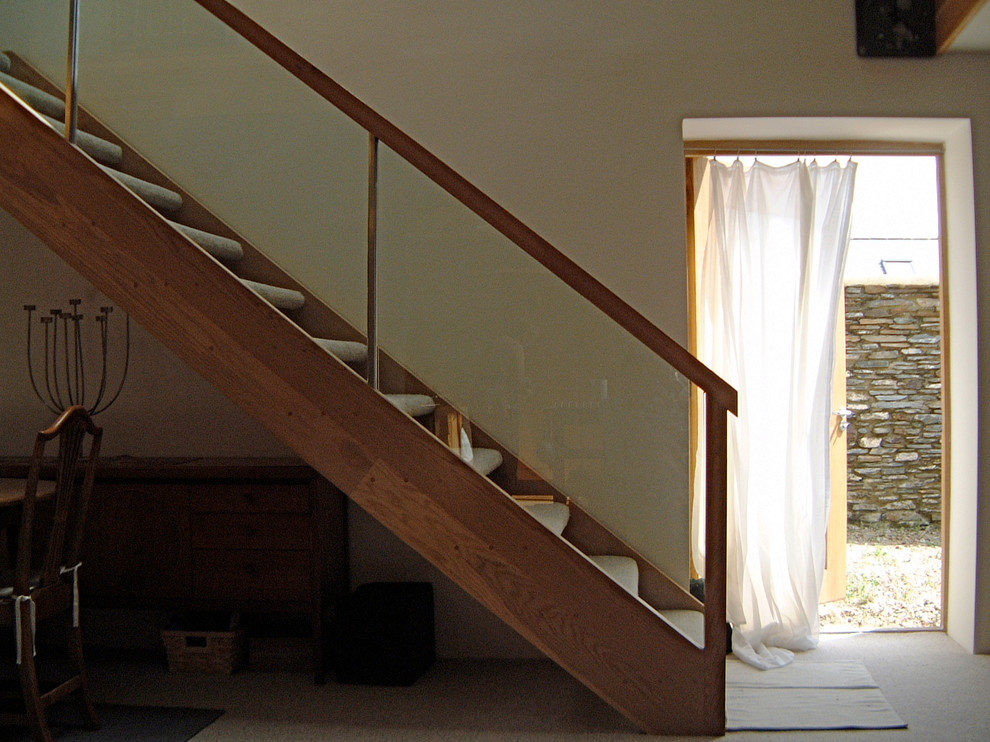 This is an example of a country staircase in Devon.