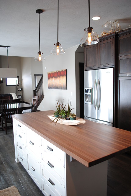 Modern Rustic transitional-kitchen