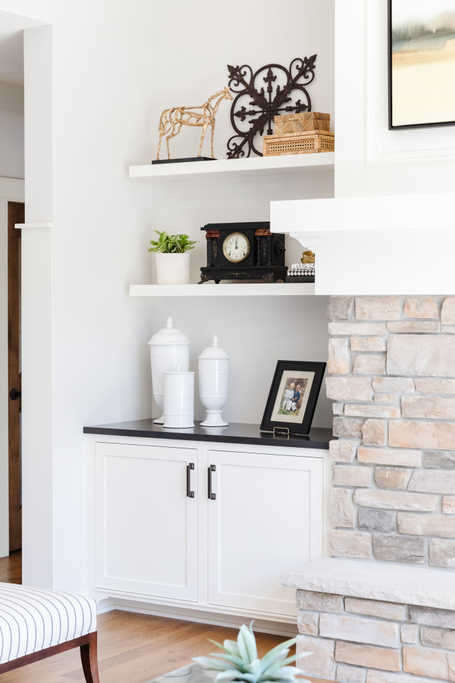 Transitional home design photo in Minneapolis