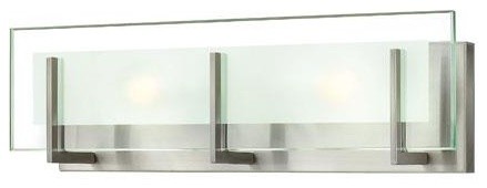 Hinkley Latitude 2-Light Brushed Nickel Vanity