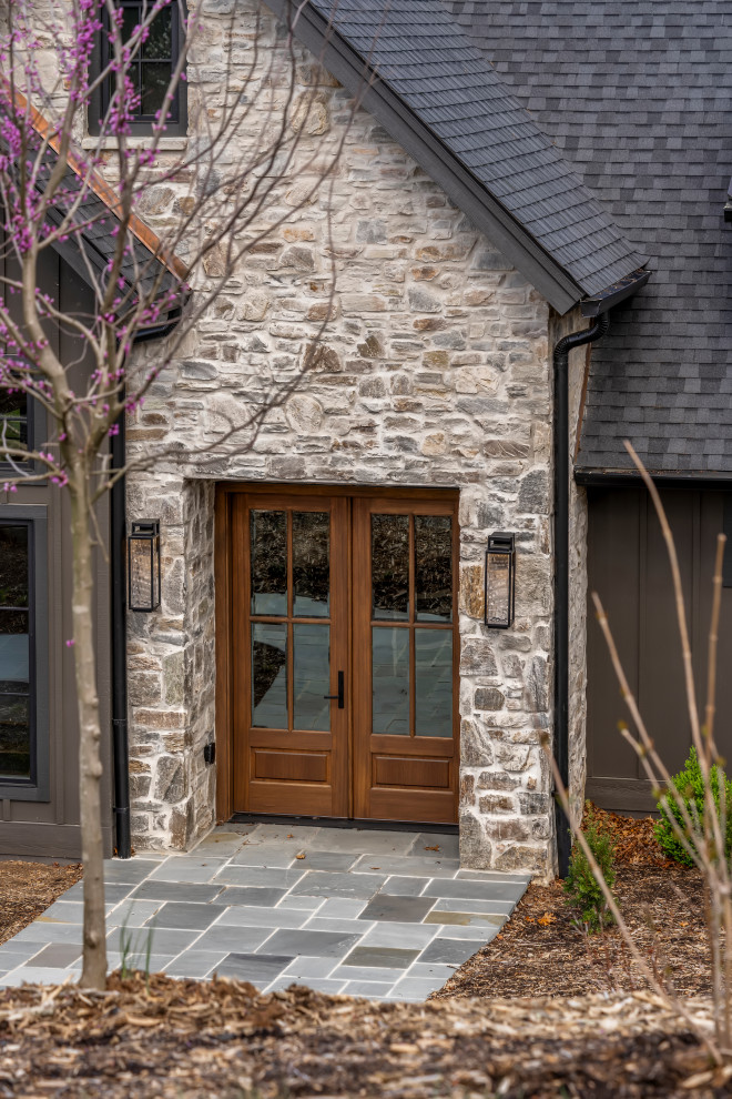 Entryway - transitional entryway idea