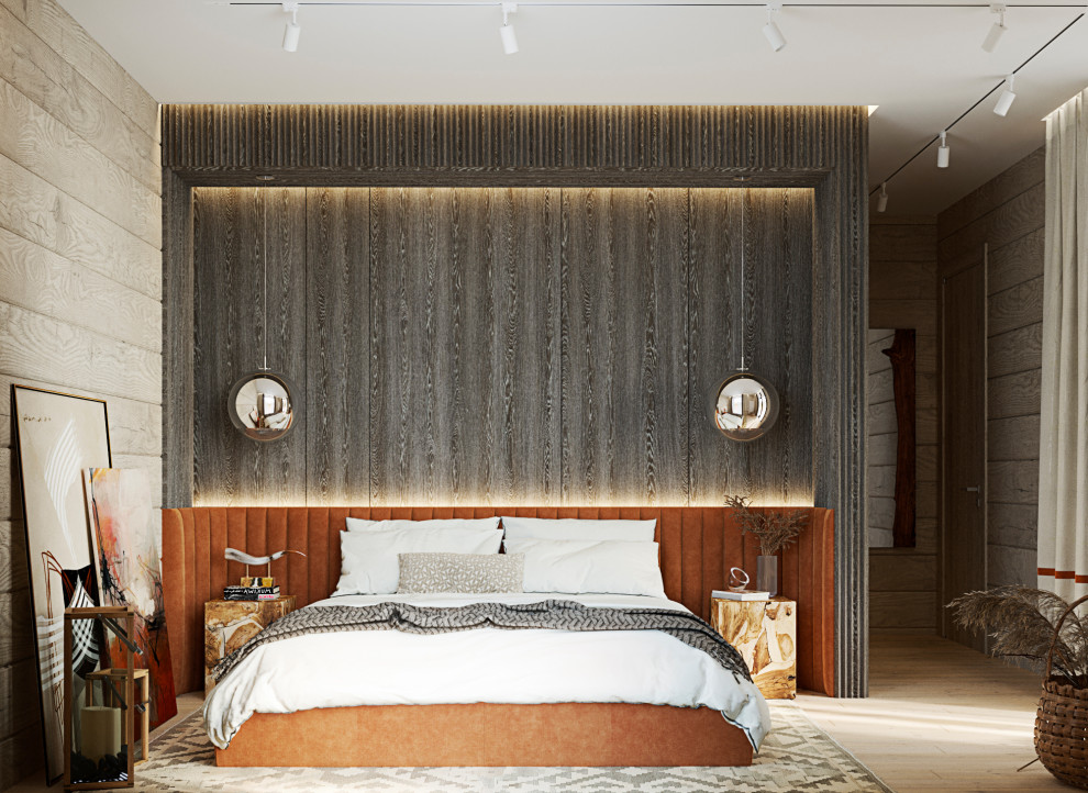 Яркий интерьер дачи на Дубровке