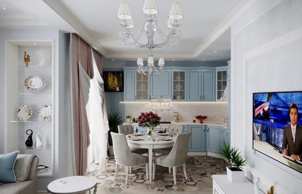 Дизайн-проект интерьера квартиры в ЖК "Тринити"