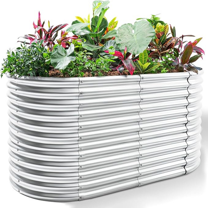 Galvanized Garden Bed