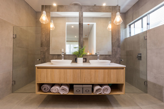 Scenic Cresent modern-badezimmer