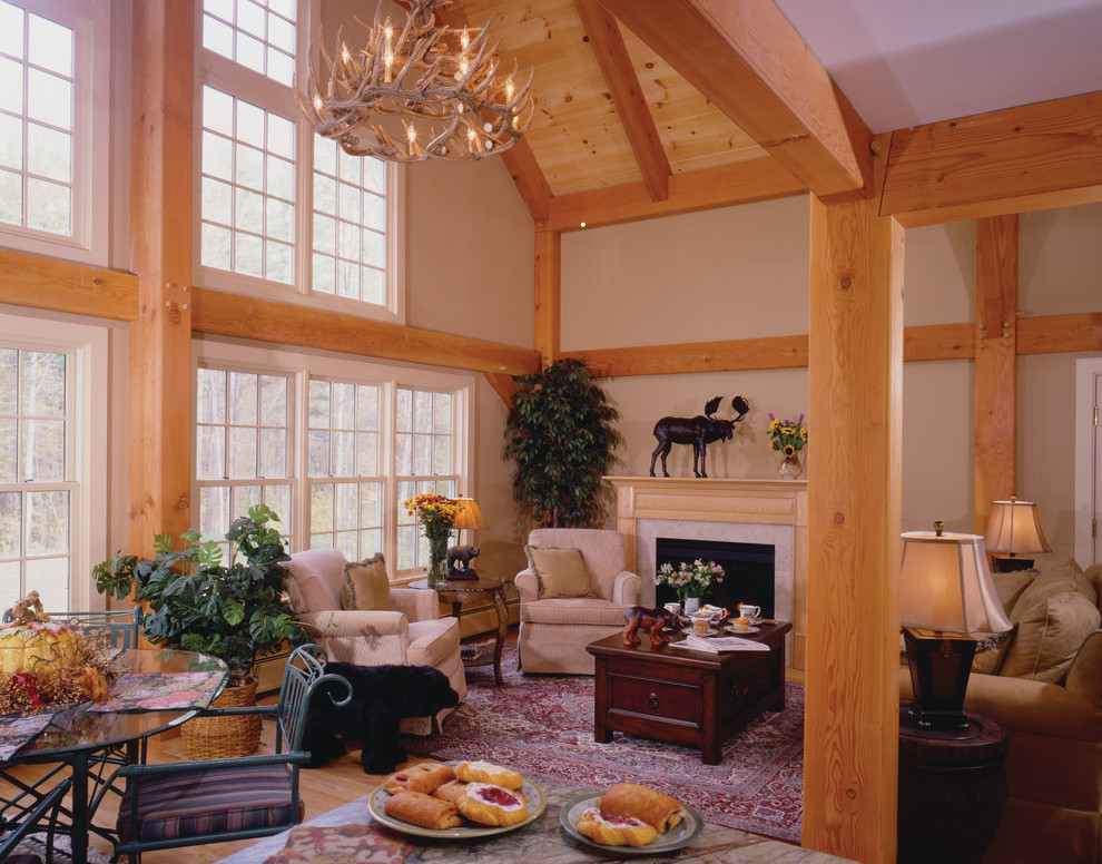 Classic Homestead - Rustic - Living Room - Burlington - by Davis Frame ...