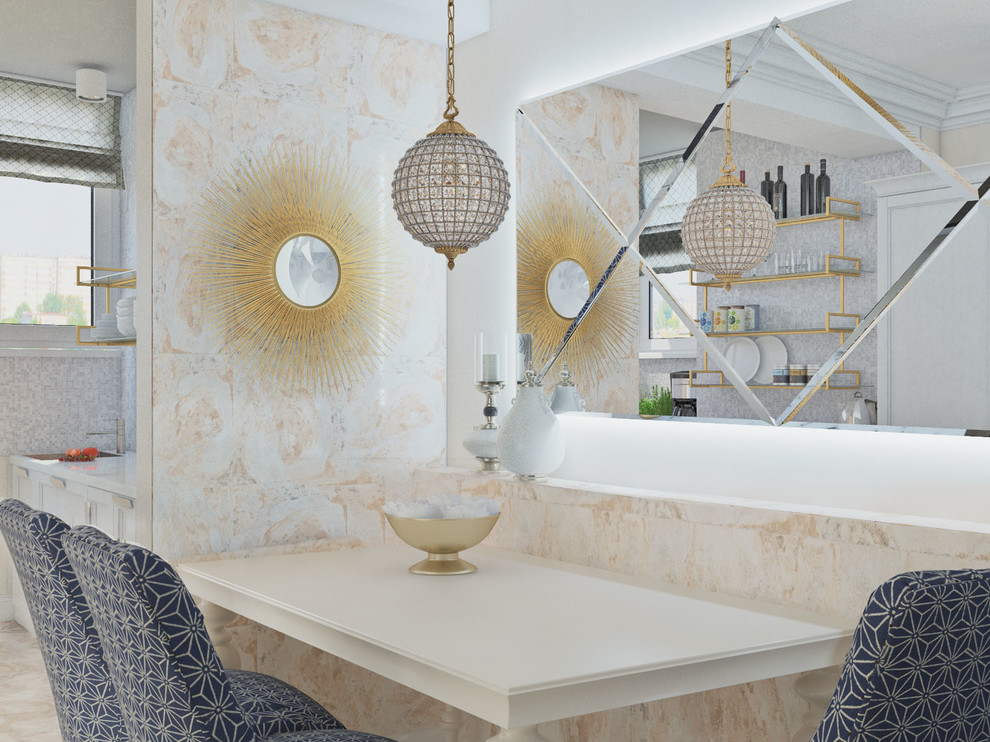 Двухкомнатная квартира в стиле Art Deco