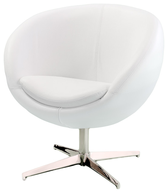 Sphera Accent Chair White Contemporary Armchairs And Sphera Accent Chair White Contemporary Armchairs And Chairs