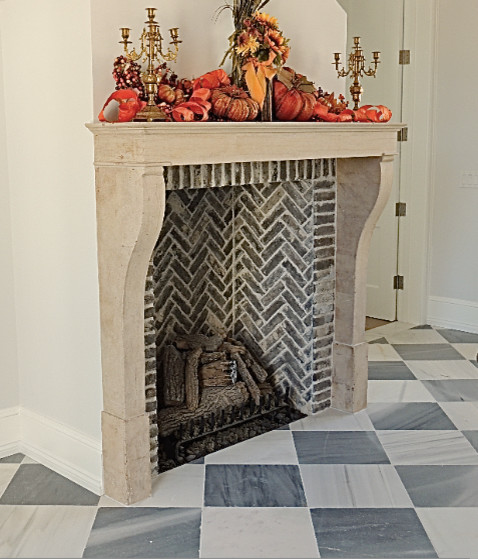 Inspiration for a mediterranean entryway remodel in Phoenix