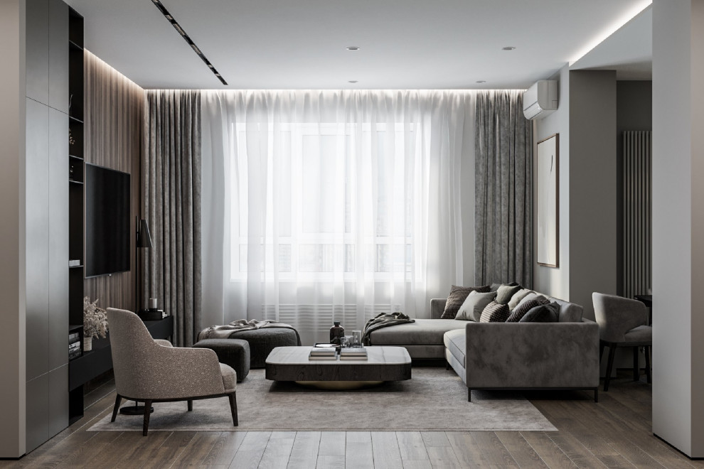 Квартира в современной стилистике в ЖК "Арбат"