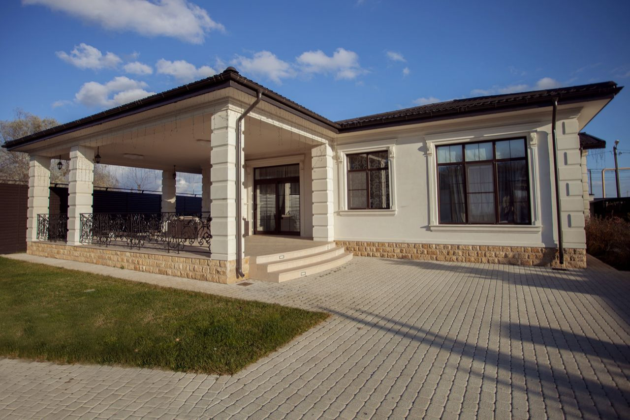 Фасад частного дома