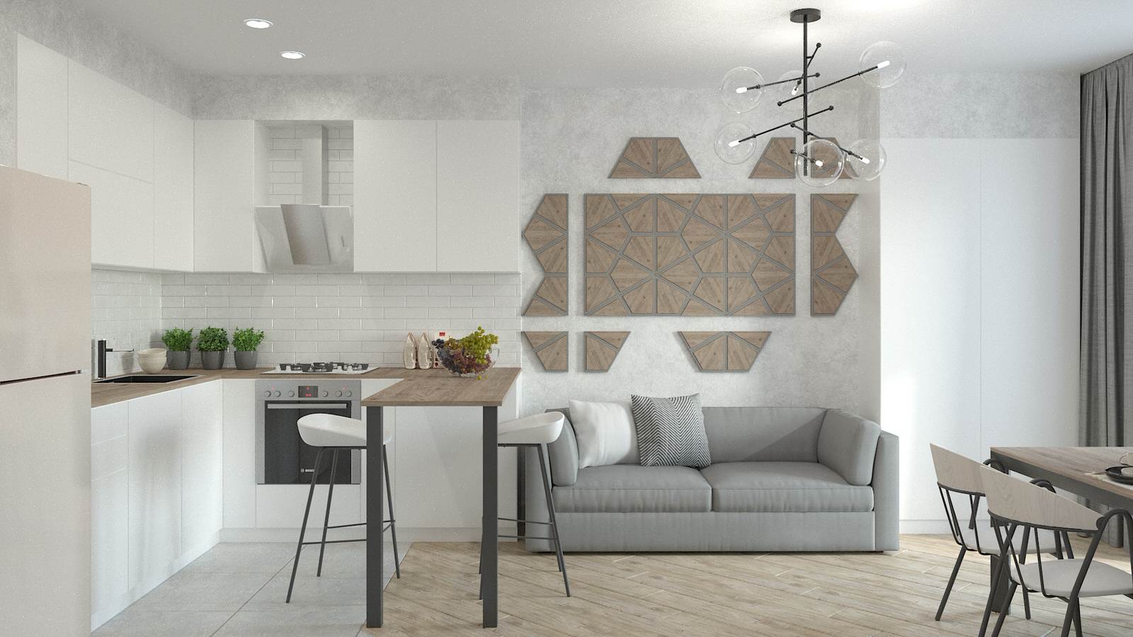 Дизайн проект квартиры в ЖК Фамилия