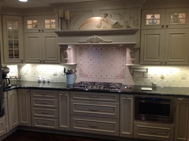 Kitchen Backsplashes klassisk-koek