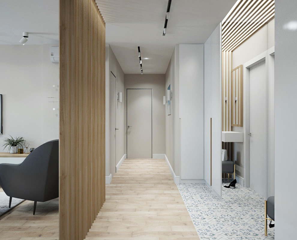 Дизайн проект 3х - комнатной квартире