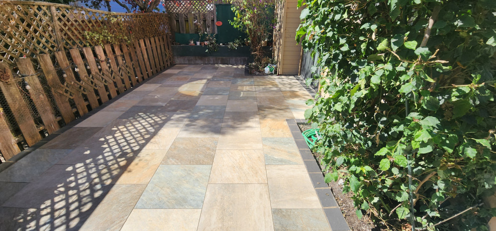 Reinstall of New Porcelin Paver