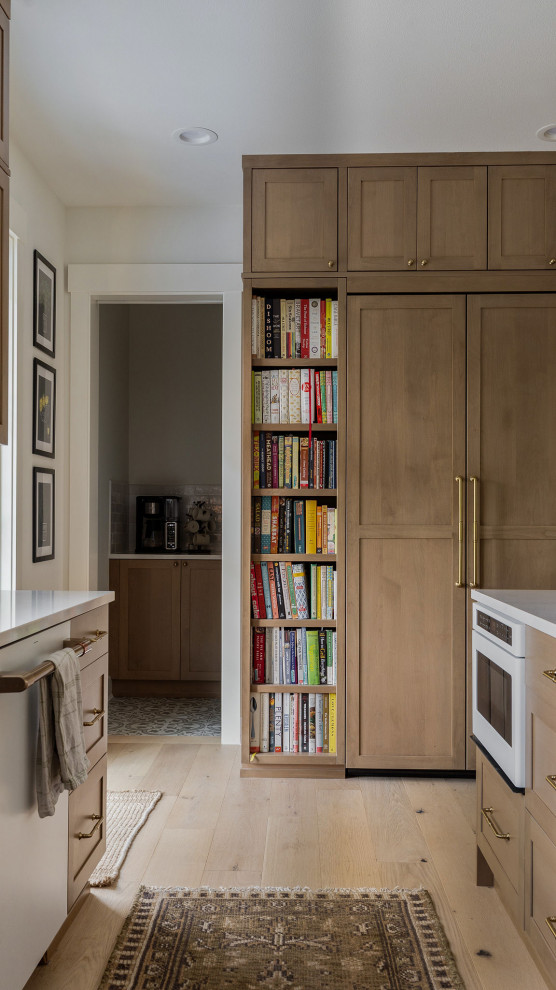 Inspiration for a transitional kitchen remodel in Seattle