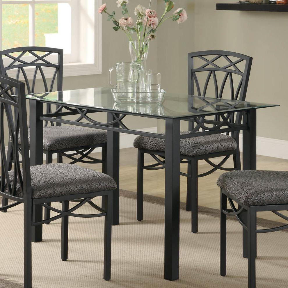 Modern Dining Table in Black