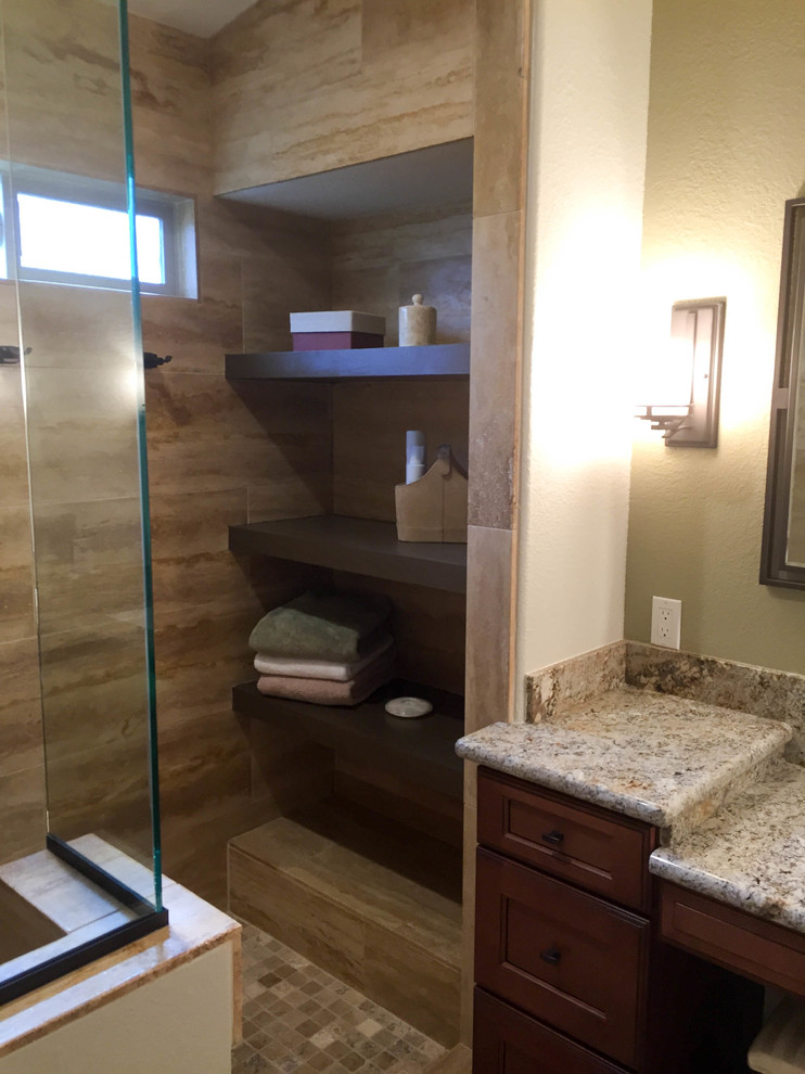 Inspiration for a transitional bathroom remodel in Phoenix