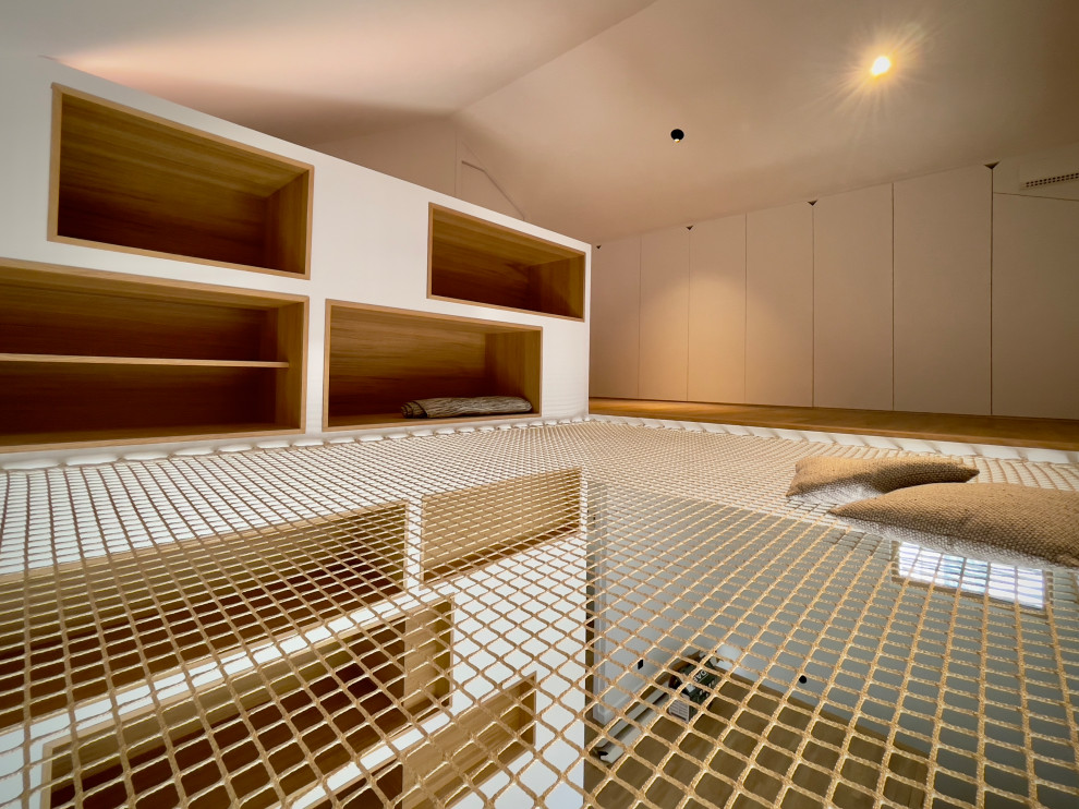 (En cours) Maison ossature bois mixte enduit, bardage bois