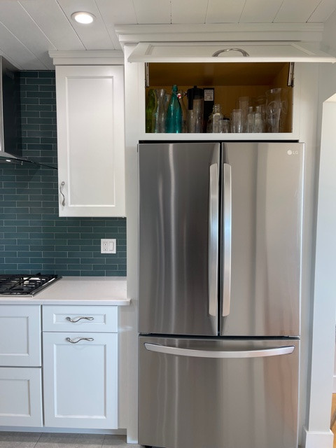 El Cerrito Hills Bright and Brick Kitchen