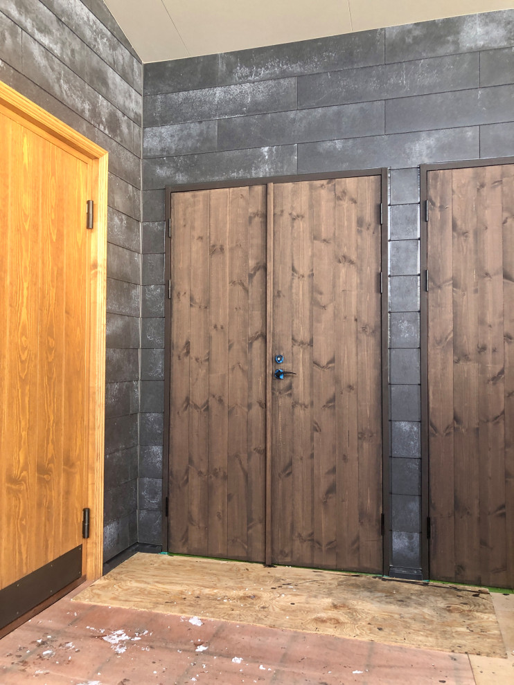 他の地域にあるモダンスタイルのおしゃれな物置小屋・庭小屋の写真