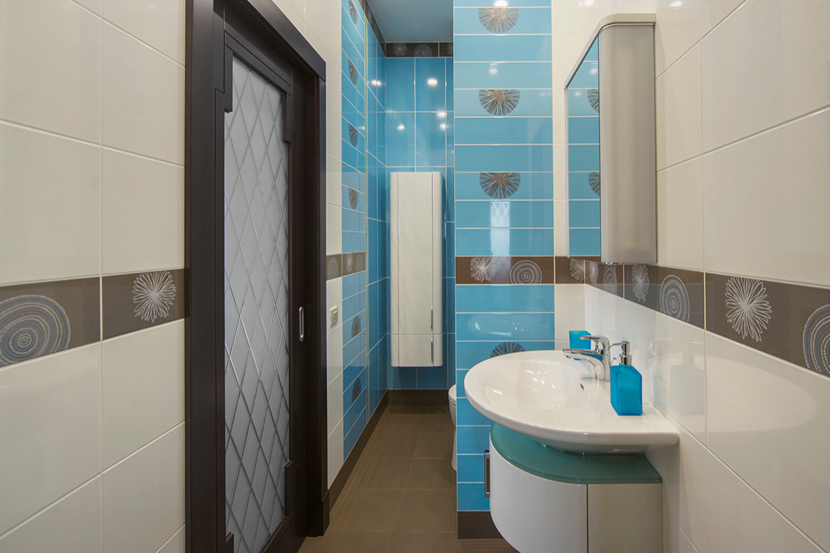 Дом из бруса в поселке Гавриково. Санузлы.